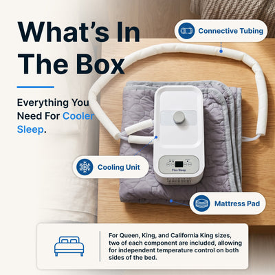 The Flux Sleep Water-Cooled Mattress Pad