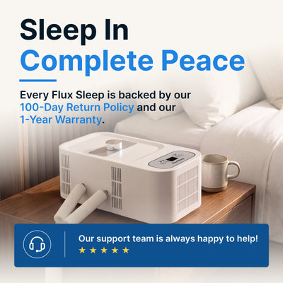 The Flux Sleep Water-Cooled Mattress Pad