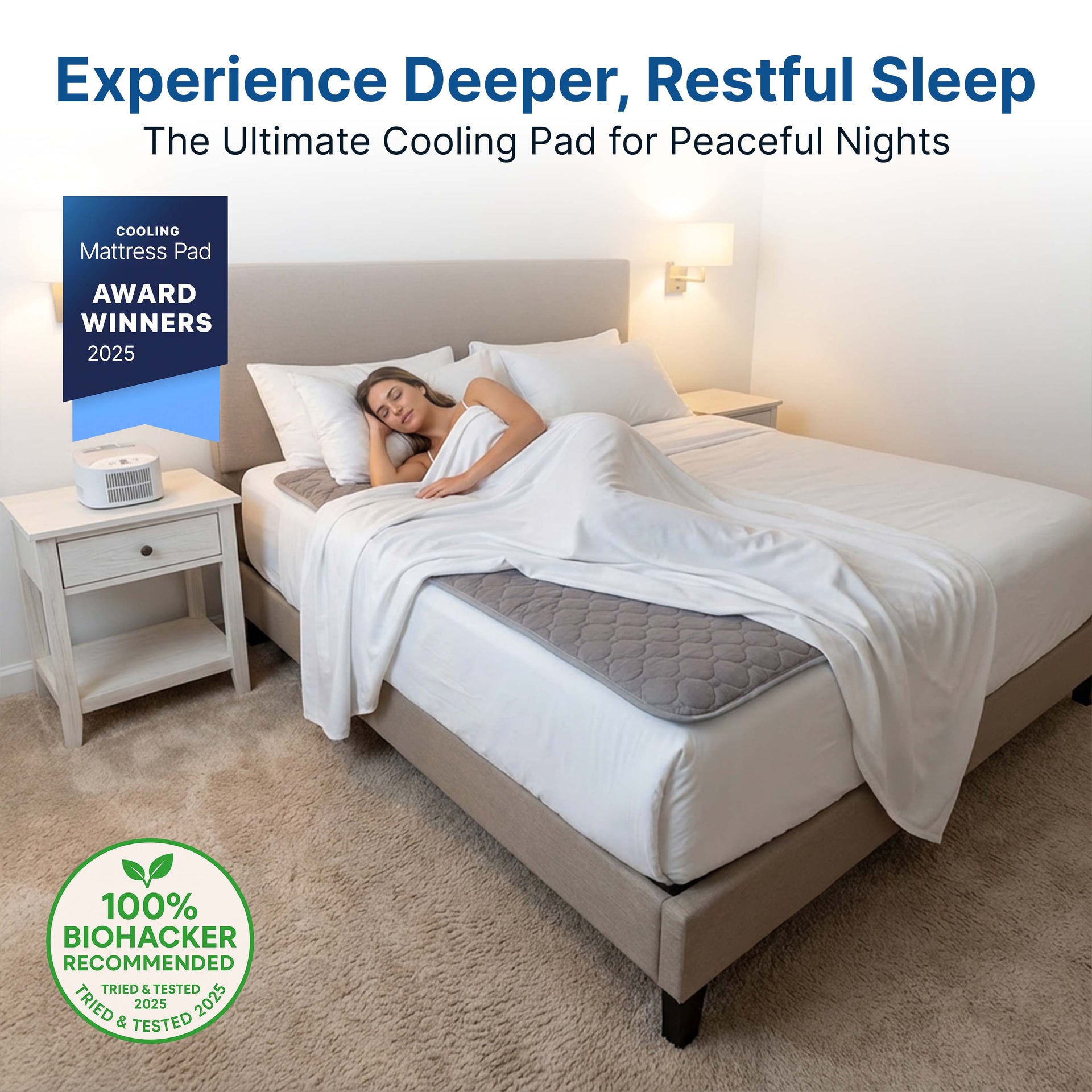 Flux Sleep Cooling Mattress Pad - KING